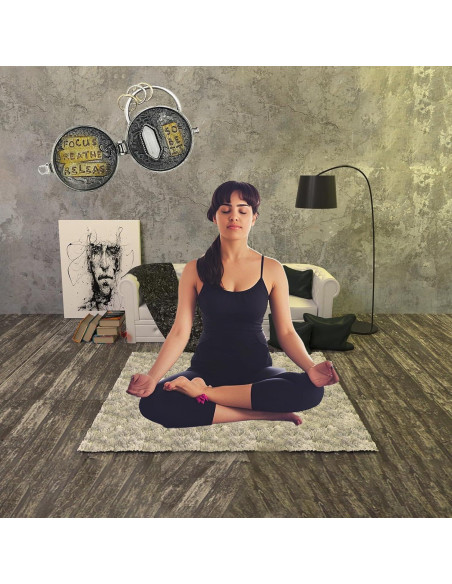 Medallón Triple Luna de Plata con Árbol de la Vida - 99g