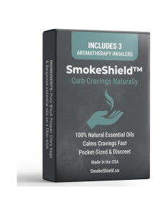 Inhalador Aromaterapia SmokeShield Basic Vigor 3-Pack Aceite Esencial