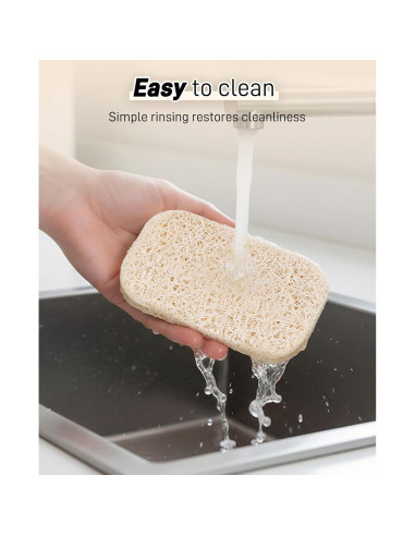 8 Almohadillas Ahorradoras de Jabón Gaahkai PVC Antideslizante