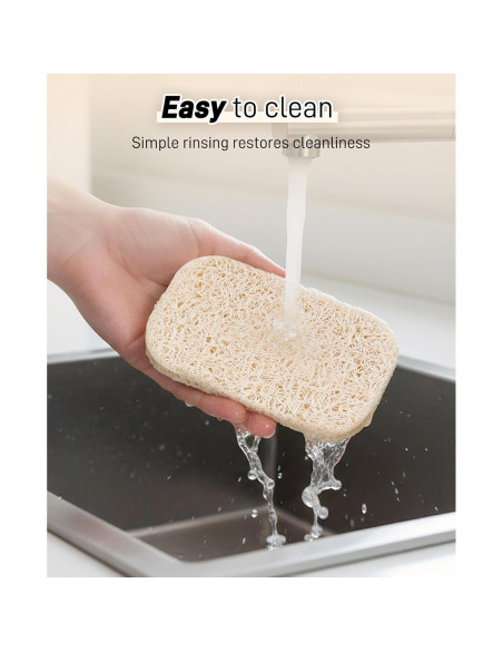 8 Almohadillas Ahorradoras de Jabón Gaahkai PVC Antideslizante