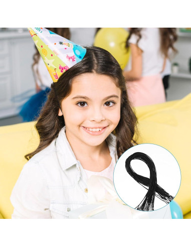 Cuerdas Elásticas XLIUAX 50Pcs 31.5cm con Ganchos Metal Negro