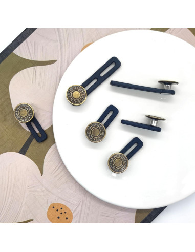 Extensores de Cintura HeartfeltYIre 6pcs para Jeans Unisex