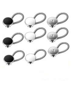 9 Extensores de Cuello Elástico para Camisas de Hombre