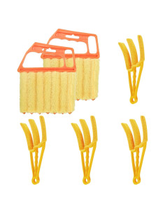 Limpiador de Persianas HexinYigjly 6 Piezas Microfibra