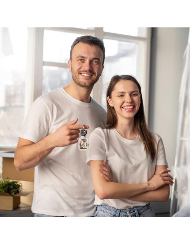 150 Llaveros Acrílicos en Blanco para Personalizar Fotos