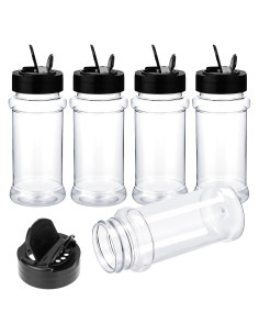 Set de 5 Tarros de Especias de Plástico BOHUIZ 90ml