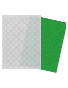 Plantilla de Embossing Hying Diamante Cuadrado 14.8x5.8 cm