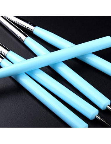 Set de 5 Herramientas de Esculpir Arcilla Zuoyou Azul 15cm