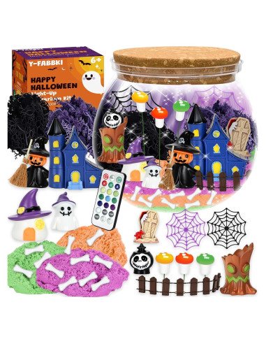 Kit de Manualidades Halloween Y-FABKKI con Luces LED 0.61 kg