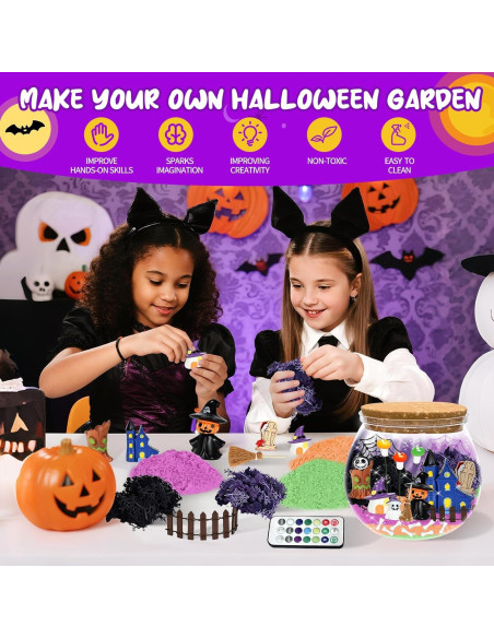 Kit de Manualidades Halloween Y-FABKKI con Luces LED 0.61 kg
