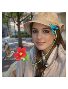 Alimentador de Colibríes Jxueych con Sombrero 10 ml Verde