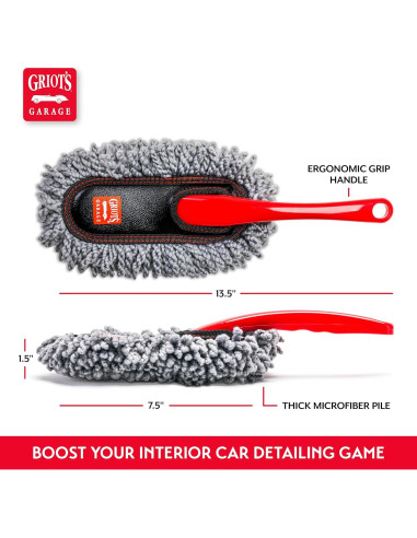 Duster Mini de Microfibra Griot's Garage para Interior de Coche