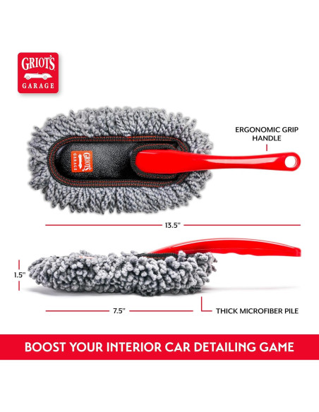 Duster Mini de Microfibra Griot's Garage para Interior de Coche