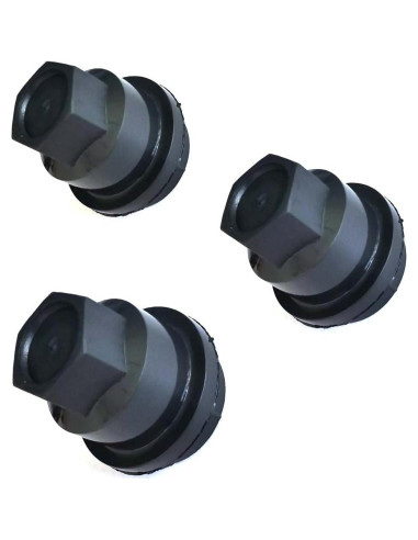 20 Cubiertas de Tuercas de Rueda Negras DEVMO para Chevrolet S10