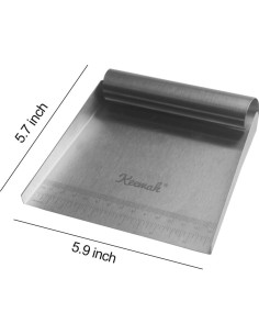 Cuchara de Comida Keewah Acero Inoxidable 15 x 14.5 cm 2