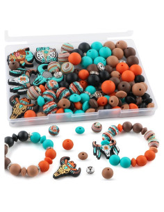 100 Piezas Perlas de Silicona Kovict Multicolor 12-15mm