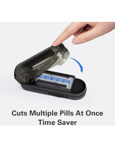 Cortador de Pastillas ONE PIX Gris - Corta Múltiples Pastillas 2