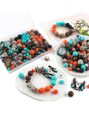 100 Piezas Perlas de Silicona Kovict Multicolor 12-15mm