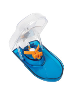 Cortador de Pastillas Ezy Dose Azul con Escudo de Seguridad
