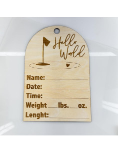 Carteles de Hitos para Bebés Golfistas - Genérico - 12 Piezas 2