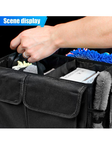 Organizador de Maletero ZIMISI Negro 53x38x25.5 cm Impermeable