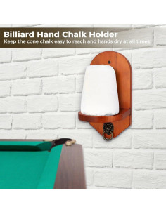 Soporte de Tiza en Cono Homaisson para Pared - Marrón 2