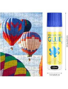 Pegamento para Rompecabezas AUAUY 120ml PVA Secado Rápido 2