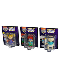 Paquete de 3 Figuras Micro Rugrats - Angelica, Chuckie, Tommy