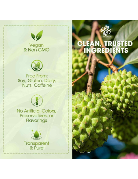 Gotas Líquidas de Soursop Graviola iMATCHME 59.15 ml - Salud Digestiva