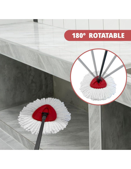 Base de Reemplazo para Mop Giratorio Koolstuffs 16x16cm