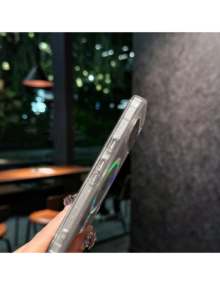 Funda Magnética Transparente Eiyikof para Google Pixel 9/9 Pro