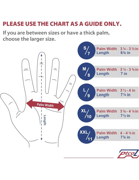 Guantes de Trabajo PTCOL PU Recubiertos - 12 Pares XL Negro