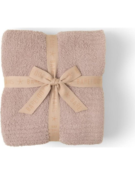 Manta CozyChic Barefoot Dreams Mujer Sauce Beige Rosa 153x114cm