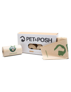 Bolsas para Poop de Perro Pet & Posh - 120 Unidades Recicladas