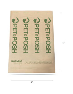 Bolsas para Poop de Perro Pet & Posh - 120 Unidades Recicladas 2