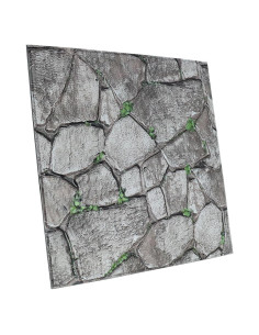 Paneles 3D Autoadhesivos PVC Piedra Simulada 30x30 cm - 10 Pcs
