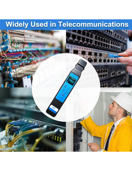 Identificador de Fibra Óptica Groword OPM VFL 800-1700nm