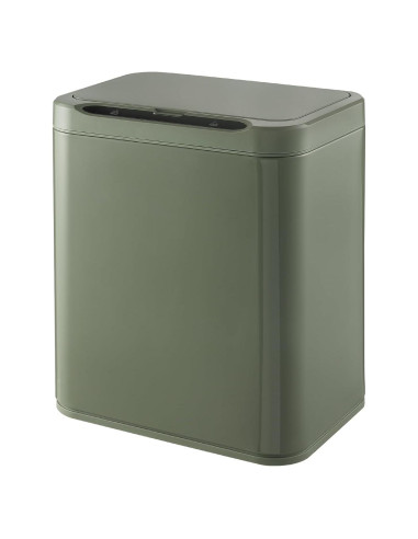 Bote de Basura ELPHECO 13.25L Acero Inoxidable Verde Aguacate
