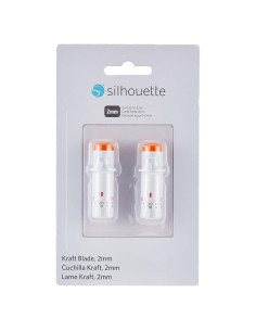 Cuchilla Kraft 2mm Silhouette - Paquete de 2 para manualidades