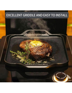 Sartén de Hierro Fundido Esmaltado Charbrofire BAC620 38.1x29.2cm 2