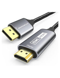 Cable DisplayPort 1.4 a HDMI 2.1 0.91m SWITCHFLUX 8K 60Hz