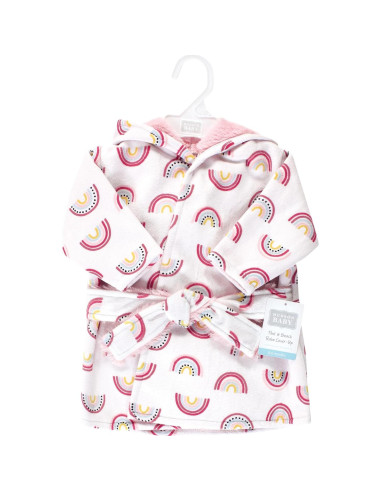 Bata de Playa y Piscina Bebé Hudson Baby 0-6 Meses Arcoíris