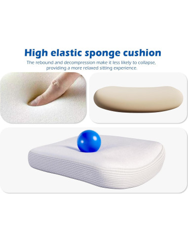 Silla de Oficina Ergonómica TRALT YX001-4 con Soporte Lumbar