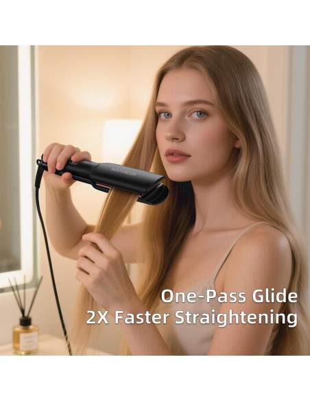 Plancha de Pelo MEIBEAZON MS-02 Cerámica 1.7" Digital 230C