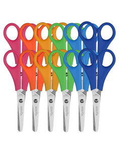 Tijeras de Seguridad EZZGOL 12 Pack 13.34 cm para Niños