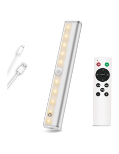 Luz LED Diomart para Armario 20-LED Inalámbrica con Control Remoto