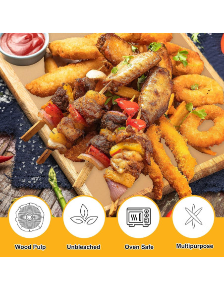 200 Hojas de Papel Pergamino HOFHTD 30.48x40.64cm Anti-adherente