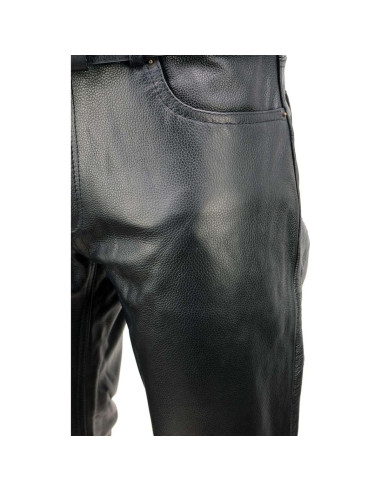 Pantalones de Cuero Premium Milwaukee Leather LKM5790 Hombre
