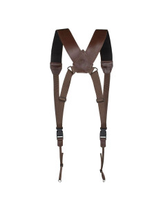Arnés de Pecho COIRO para Cámara DSLR - Cuero Marrón