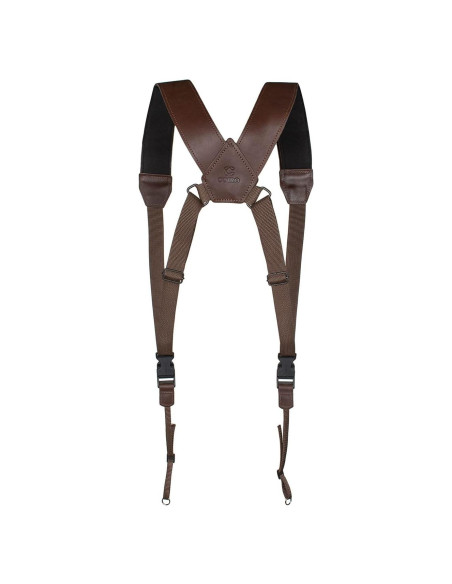 Arnés de Pecho COIRO para Cámara DSLR - Cuero Marrón